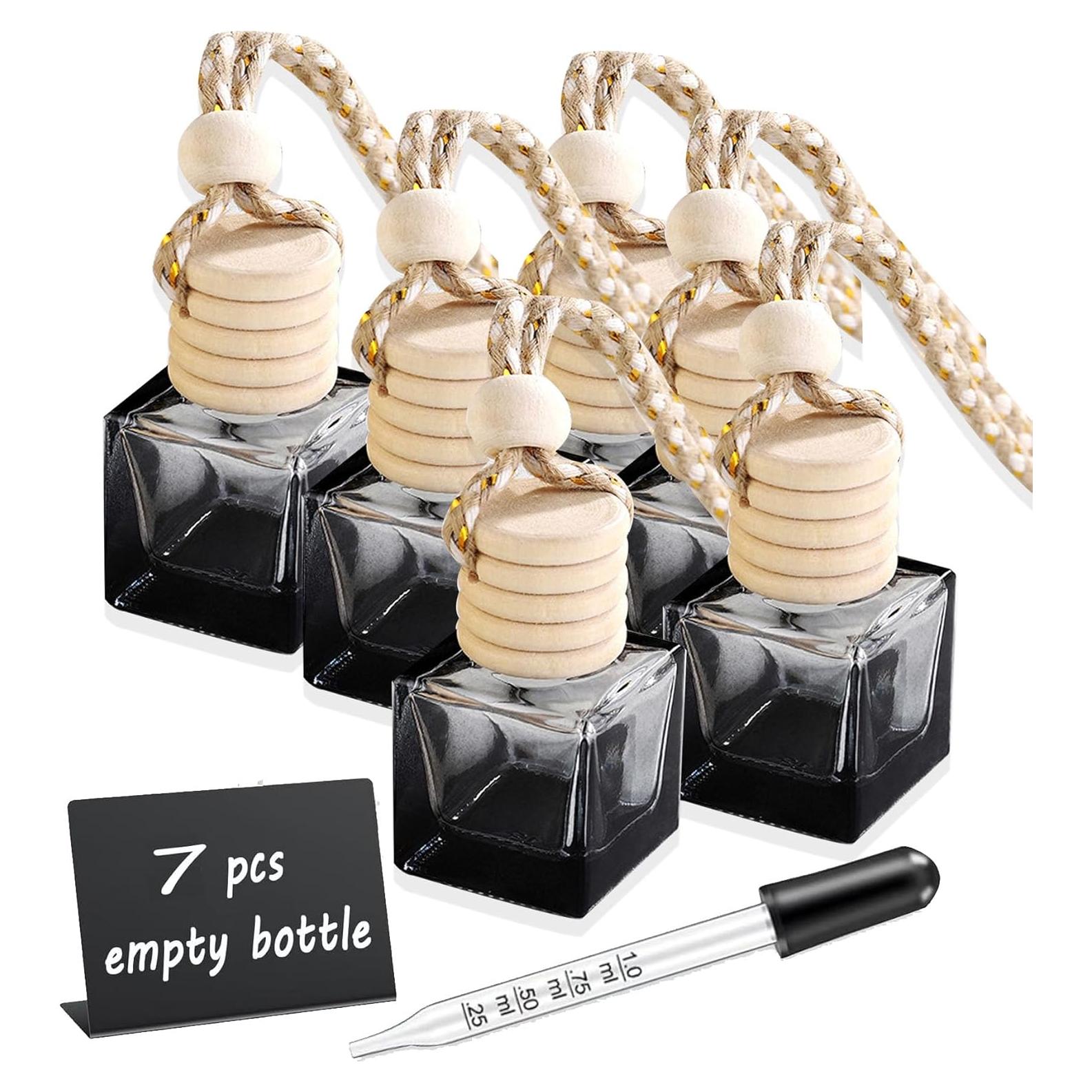 7 Botellas de Vidrio Difusor Aromaterapia MINELEVEN 8ml