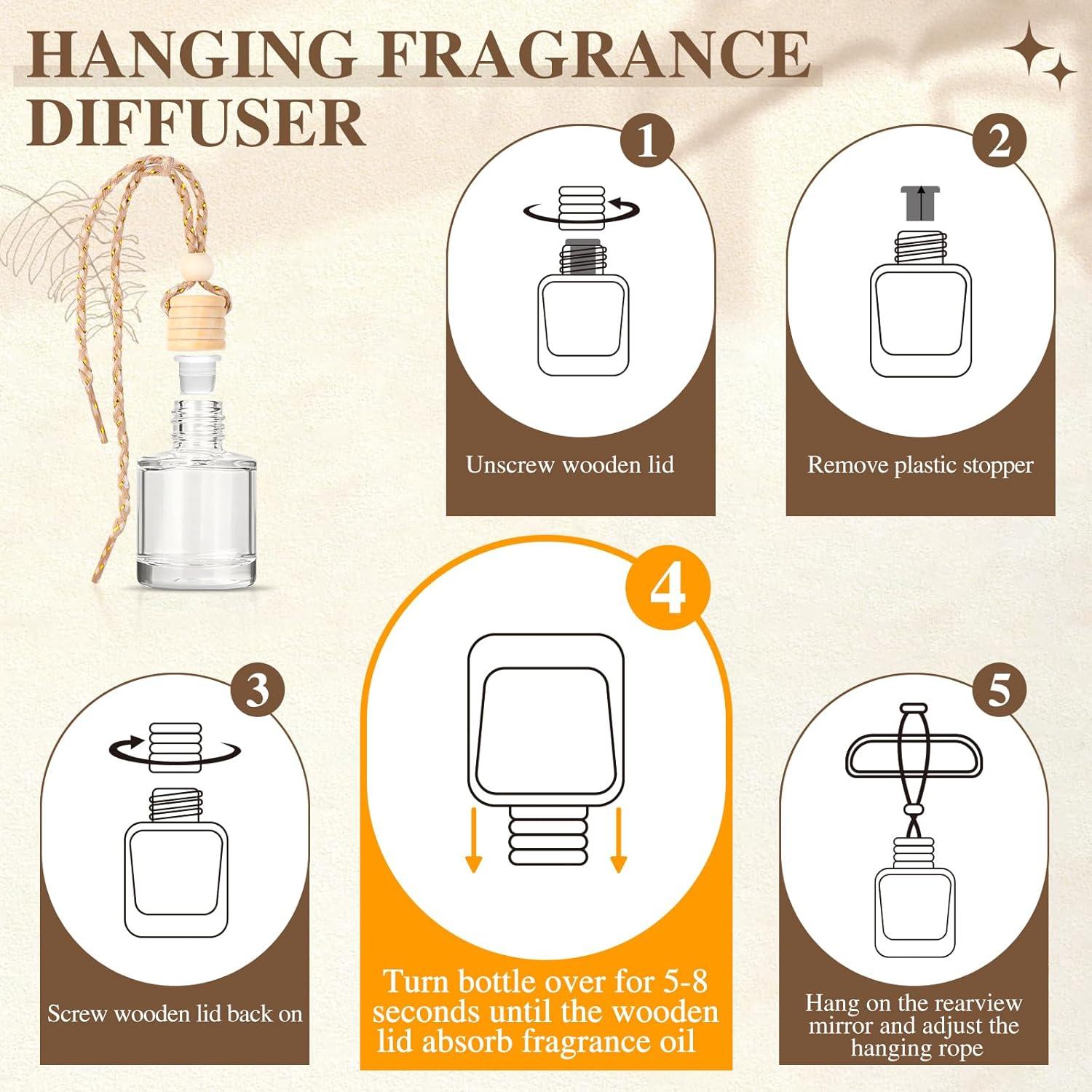 Ambientador de Auto AROIC - Set de 18 Fragancias Premium 8ml