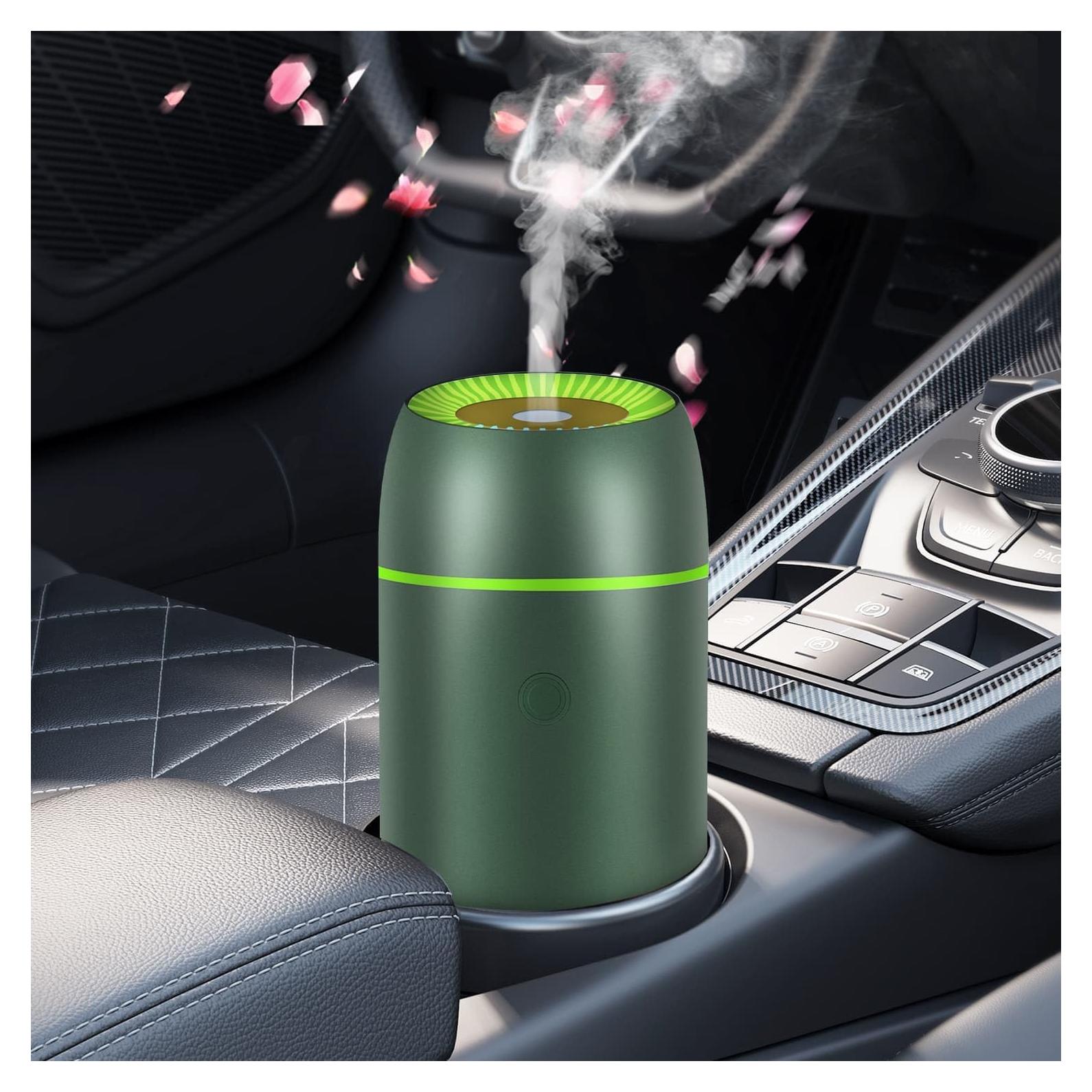 Difusor de Aromaterapia Szyuwolf Mini USB 100ml Verde