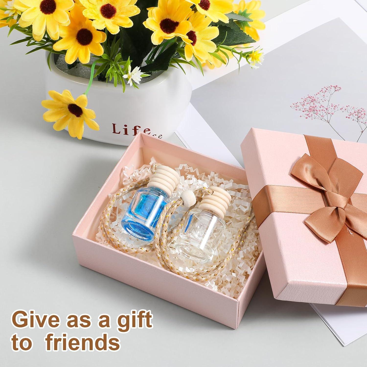 30 Botellas de Vidrio 8ml Difusor de Aire Fresco para Coche