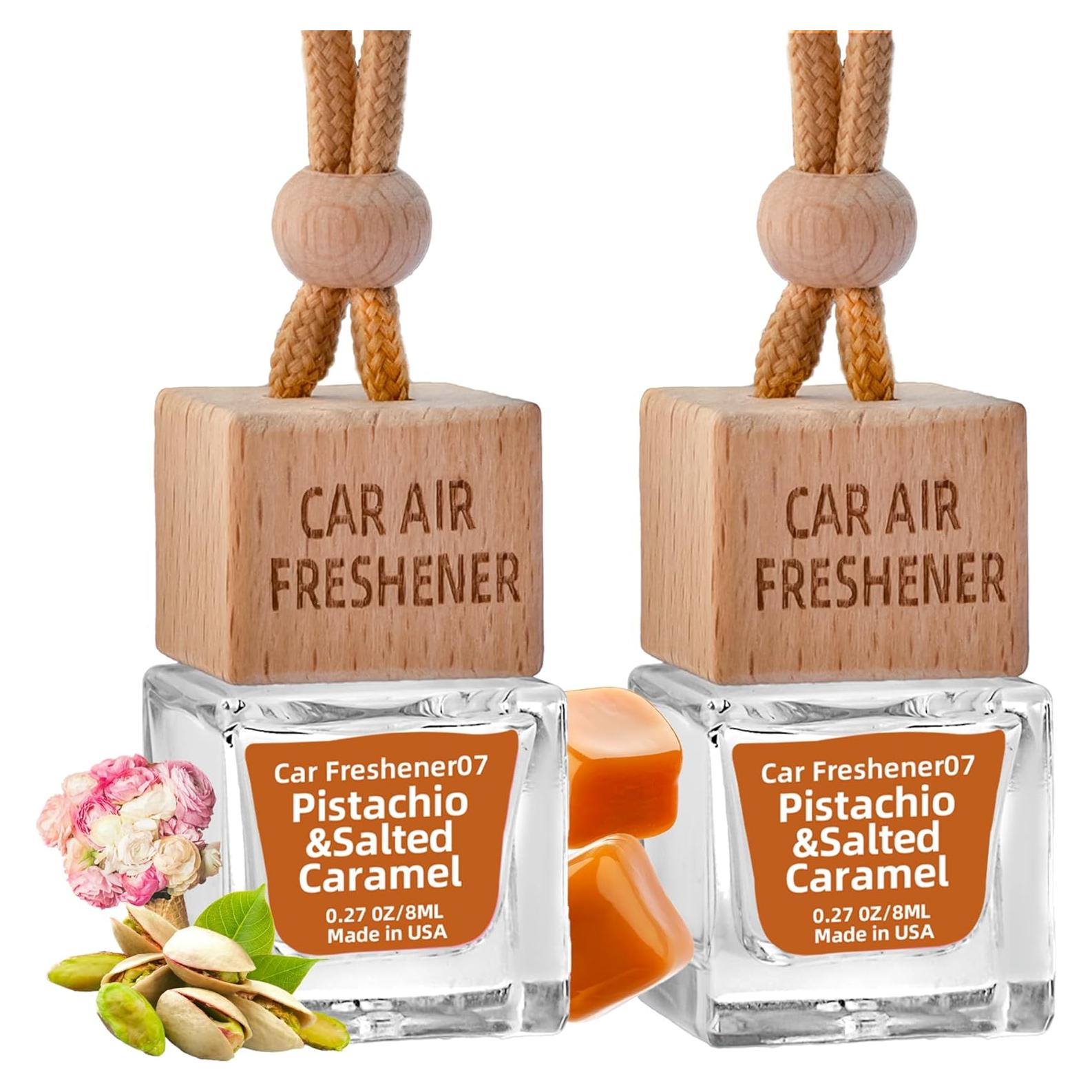 Ambientador de Auto Colgante Bayrumber - Aceite Esencial 2 Pzs