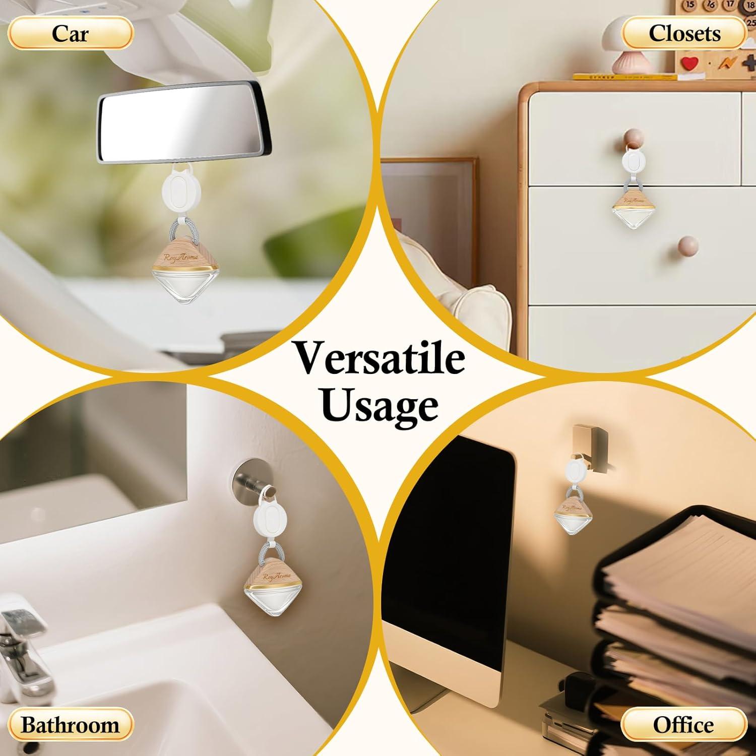 Difusor de Ambientador de Auto RoyAroma Hielo Frío 6.8ml