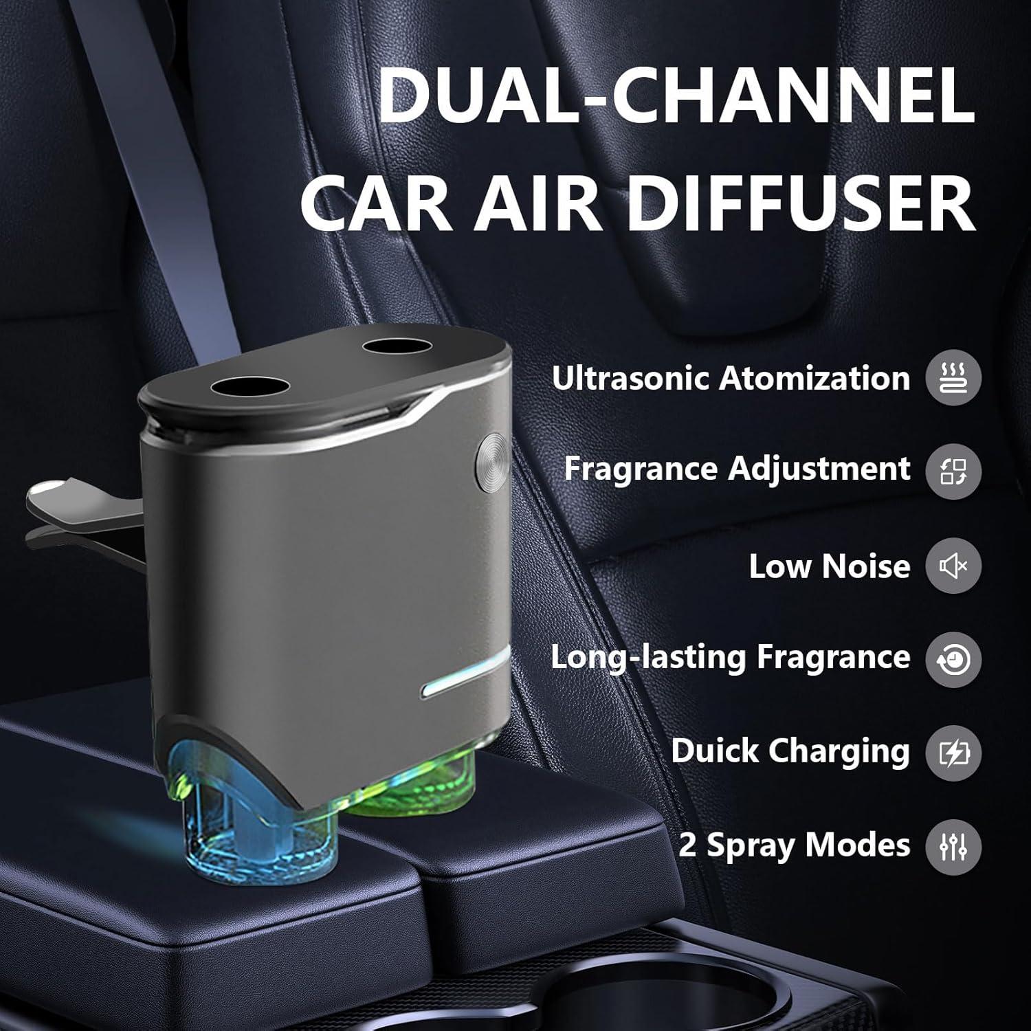 Difusor de Aromas para Auto Shonoppy con Aceites Esenciales