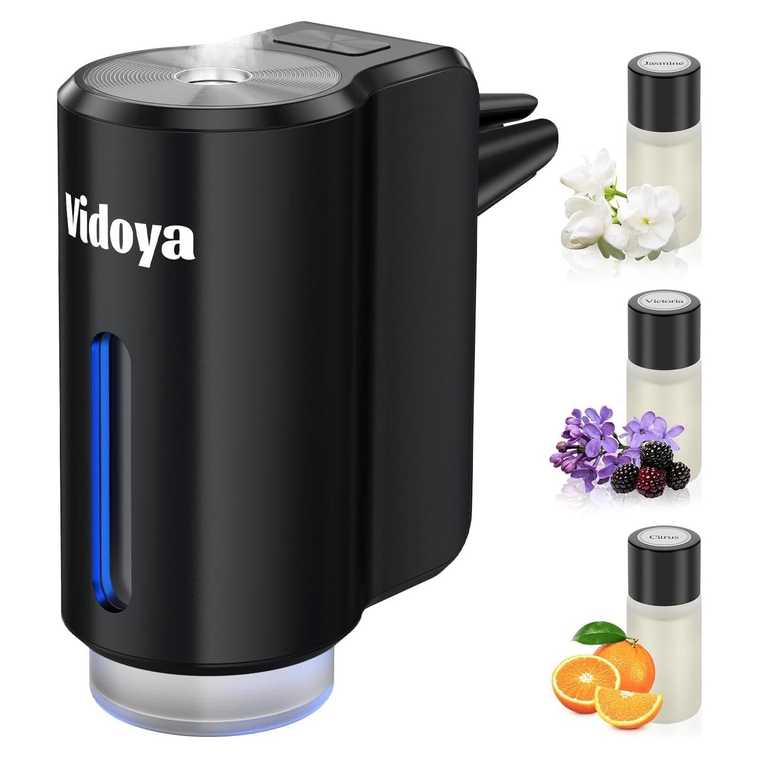 Ambientador de Aire para Auto Vidoya, Difusor Inteligente Negro