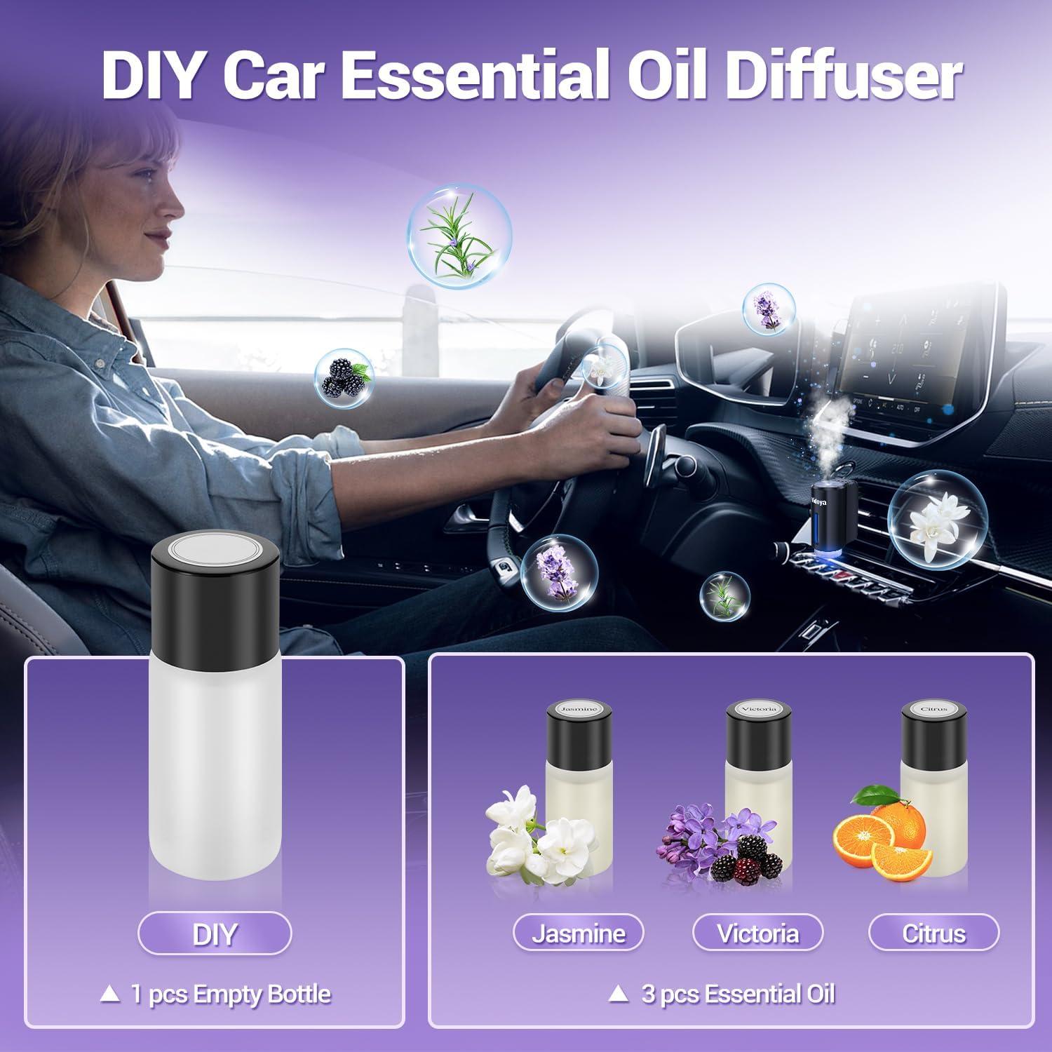 Ambientador de Aire para Auto Vidoya, Difusor Inteligente Negro