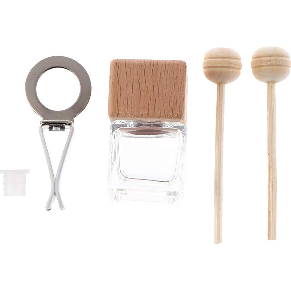 Paquete de 10 Difusores de Perfume de Vidrio 8ml para Auto