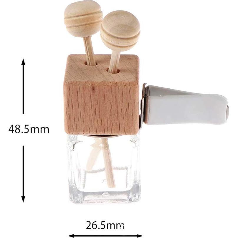 Paquete de 10 Difusores de Perfume de Vidrio 8ml para Auto
