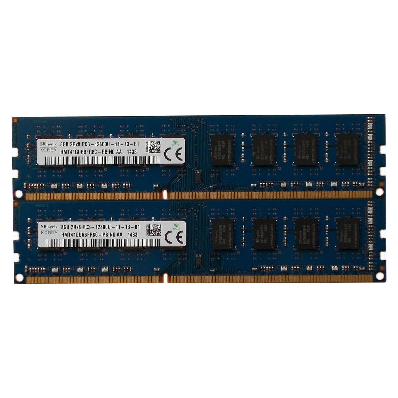 Memoria RAM Hynix 16GB DDR3 PC3-12800 (2x8GB) Sin Búfer