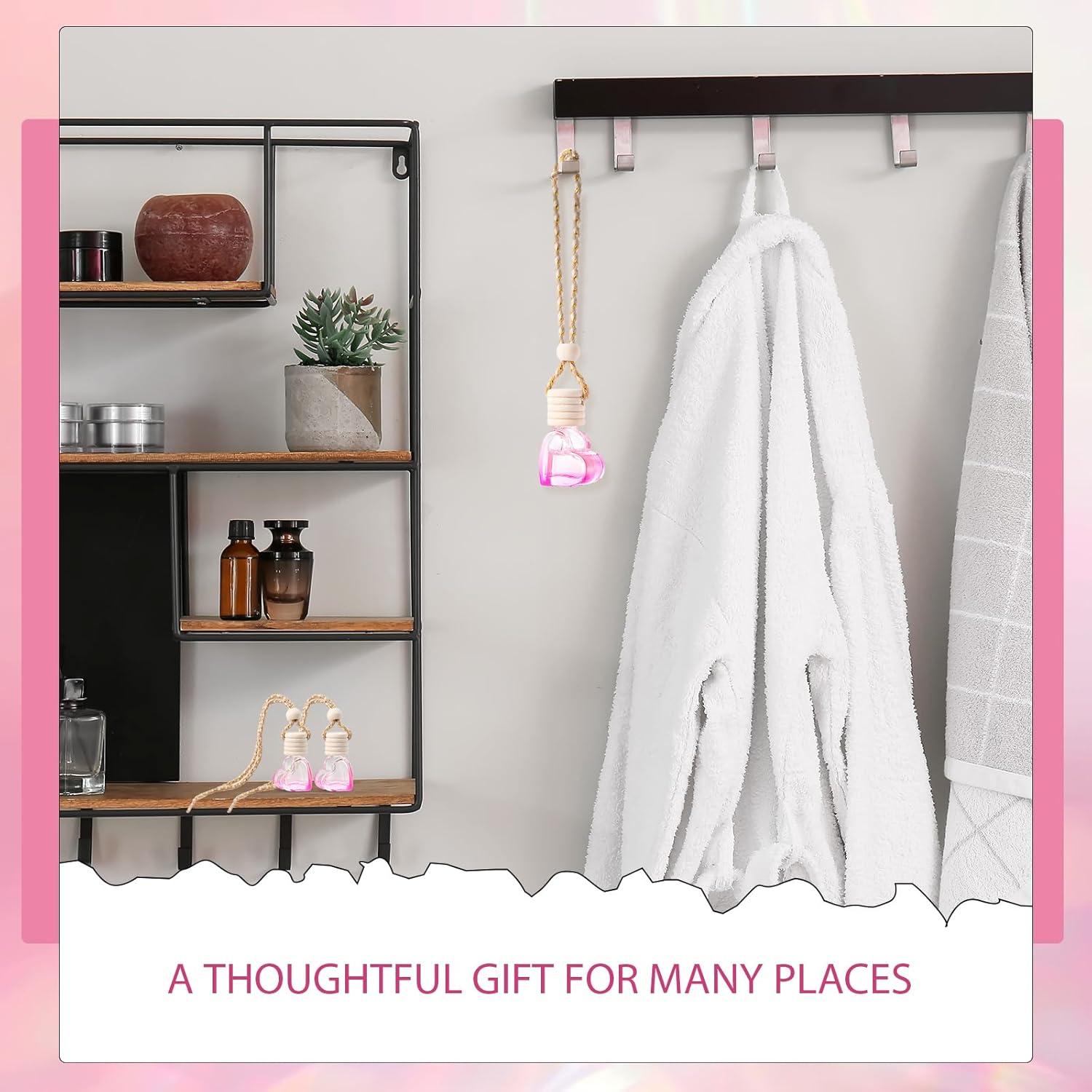 20 Botellas Difusoras de Ambientador para Auto LOYIM Corazón