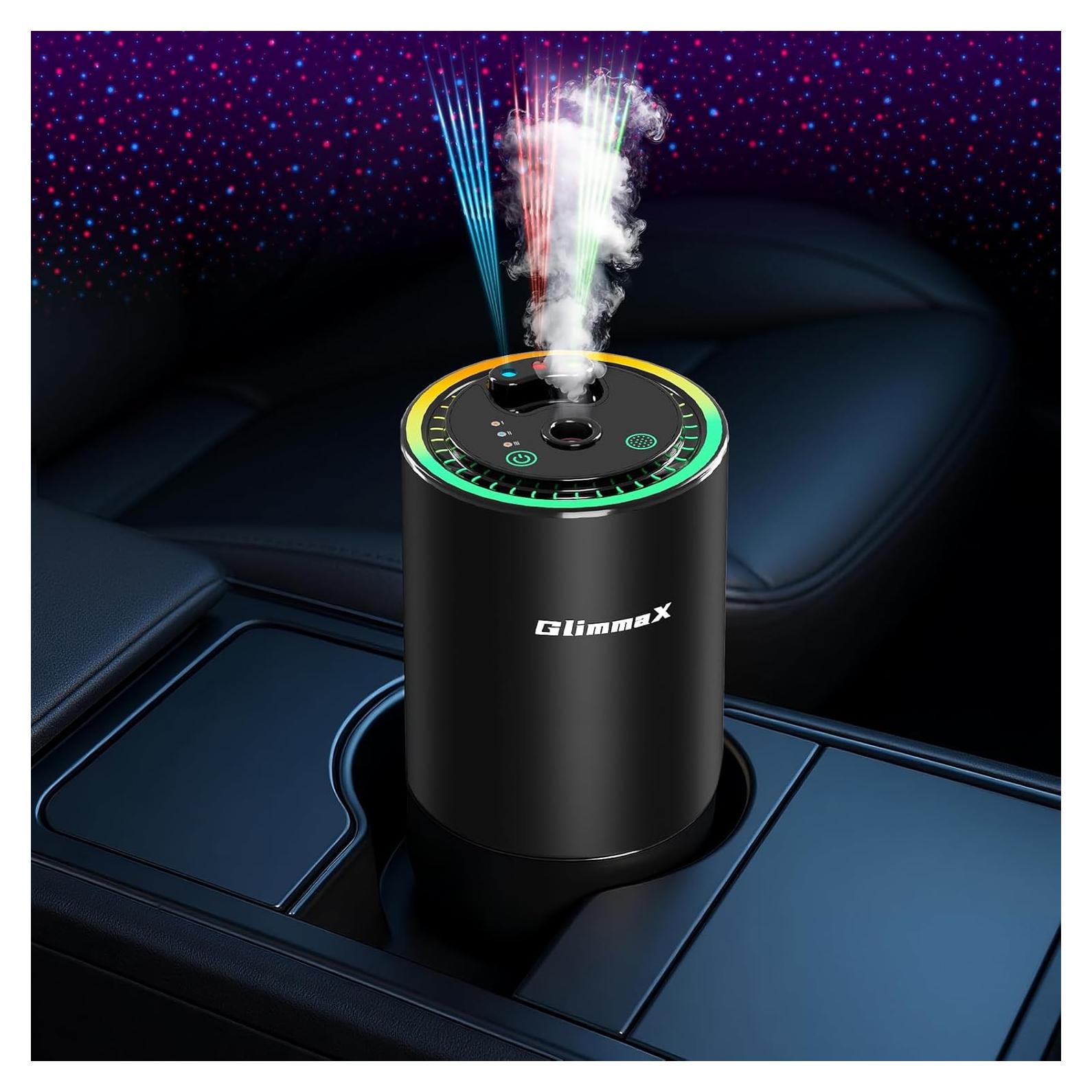 Ambientador de Aire Inteligente GlimmaX Negro 50ml con Nebulización AI