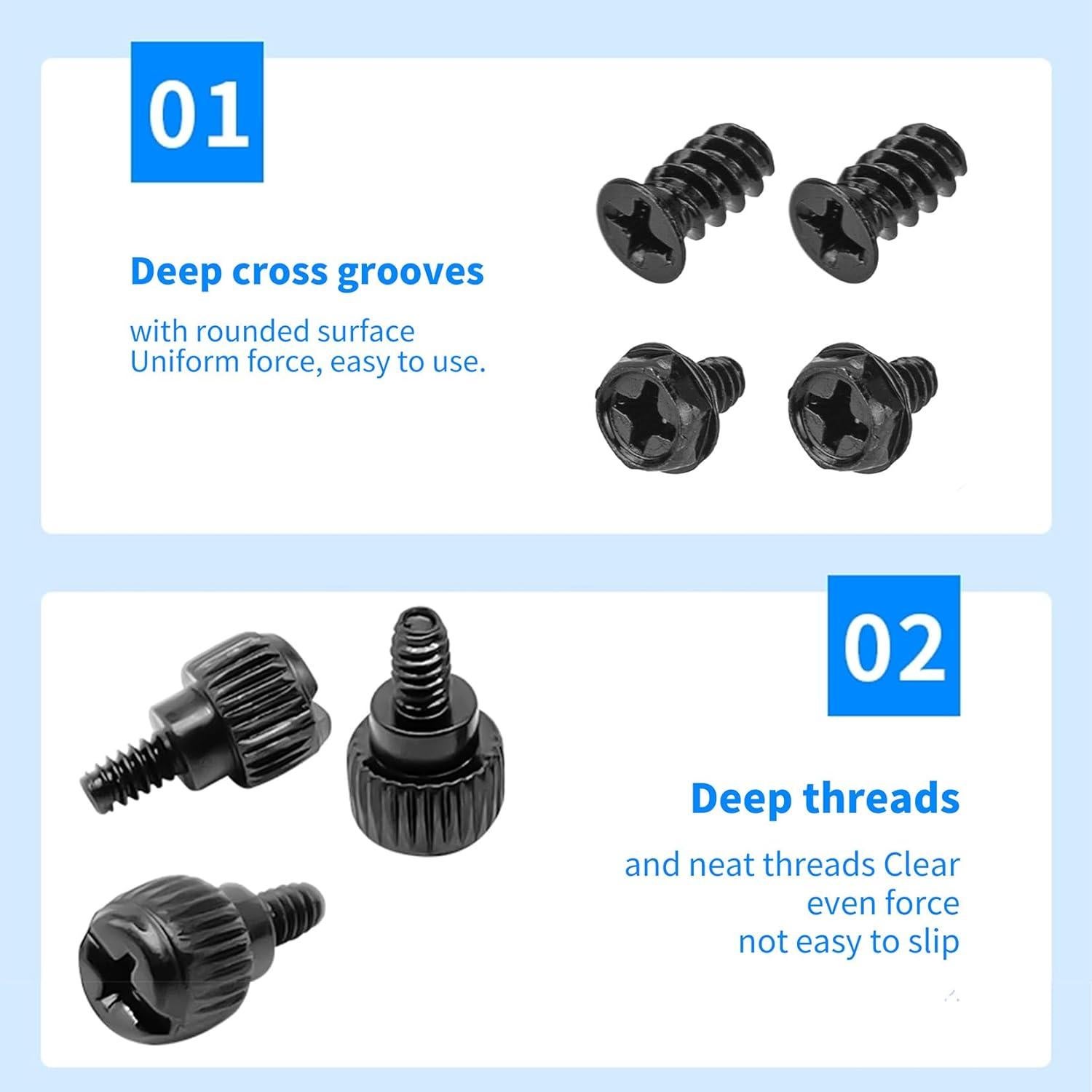 Kit de Tornillos para Computadora 420 Pcs WJLSKJ - Reemplazo y Reparación