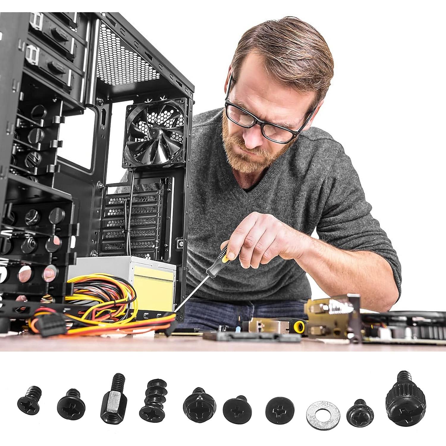 Kit de Tornillos para Computadora 420 Pcs WJLSKJ - Reemplazo y Reparación