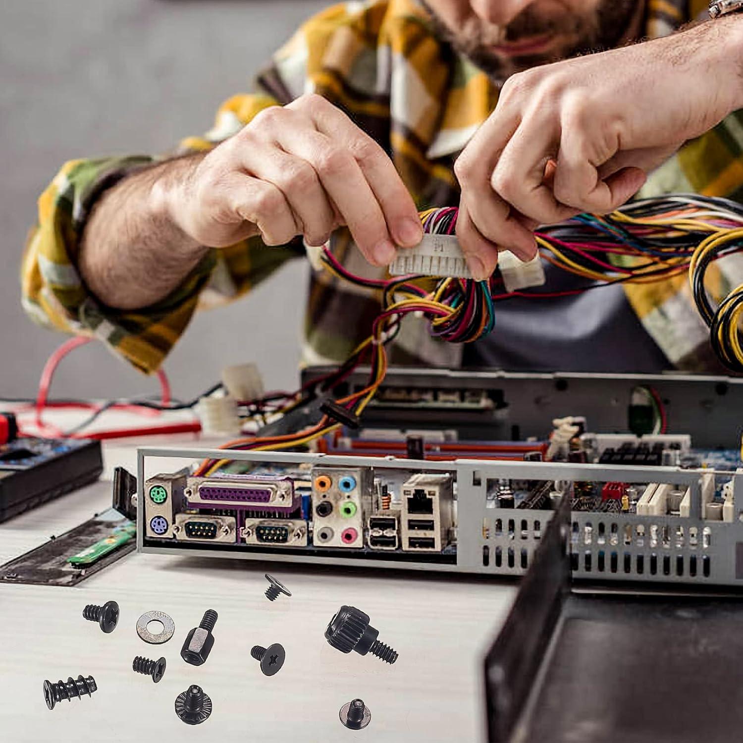 Kit de Tornillos para Computadora 420 Pcs WJLSKJ - Reemplazo y Reparación