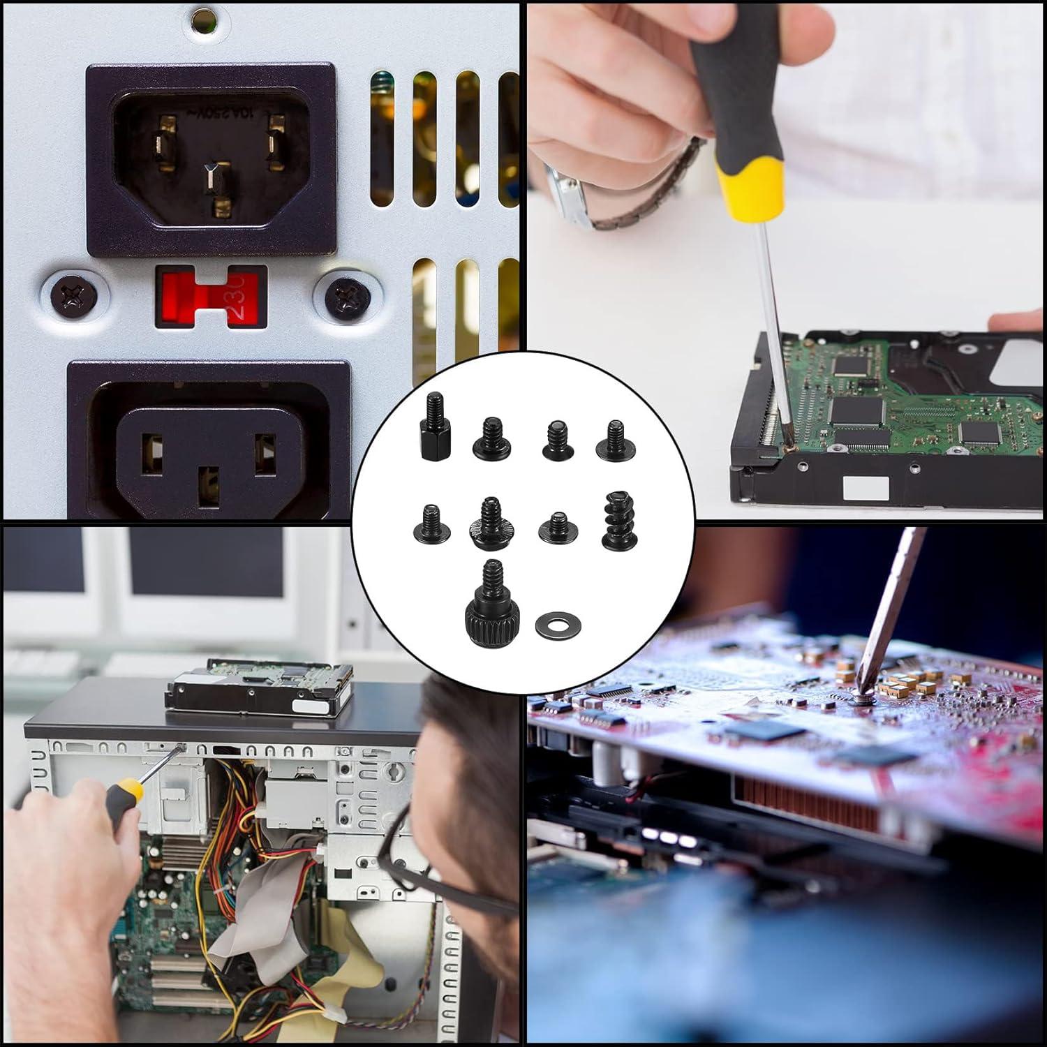 Kit de Tornillos para Computadora 420 Pcs WJLSKJ - Reemplazo y Reparación