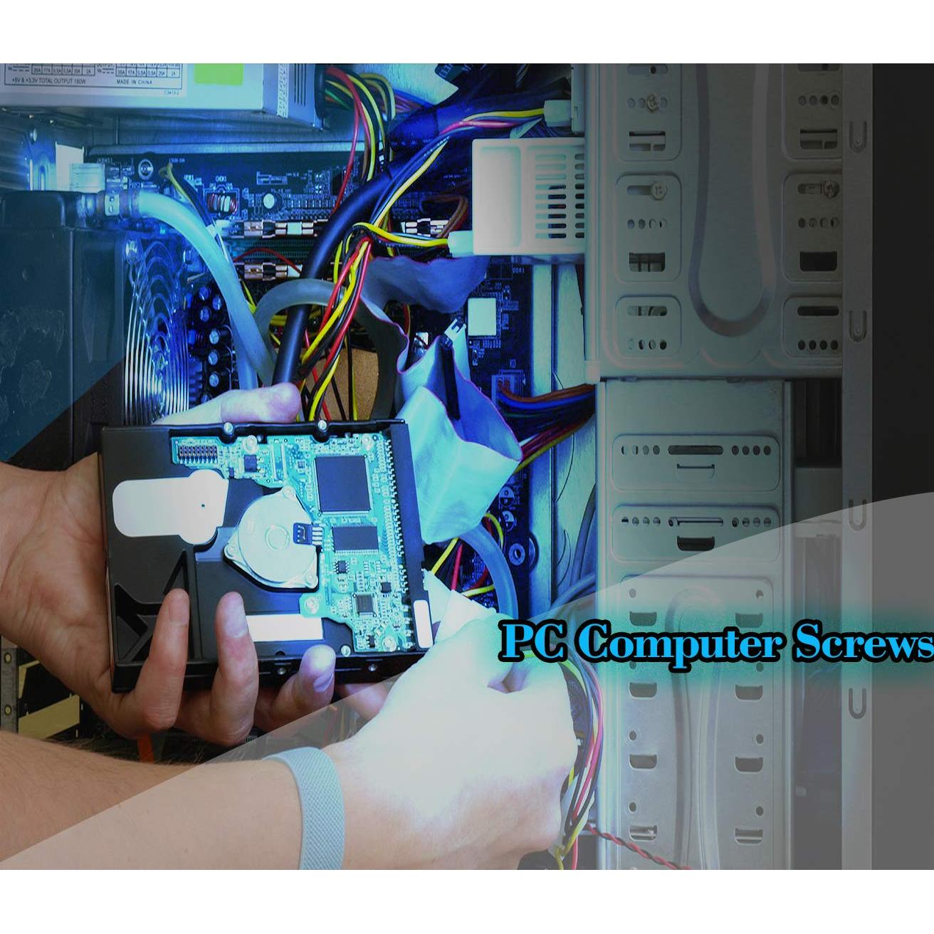 Kit de 340 Tornillos de Computadora CO-RODE - Placa Base, SSD, Ventilador