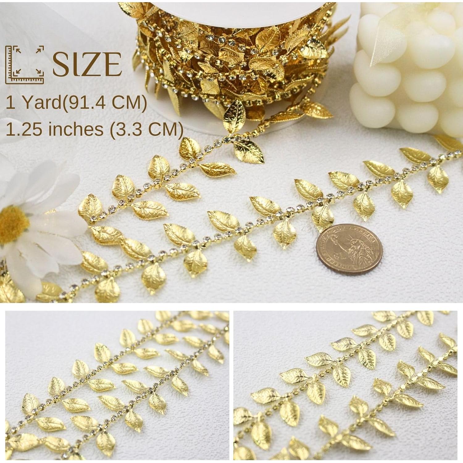 Cadena de Rincones de Oro PEARLY JUN 0.91m Cinta Decorativa