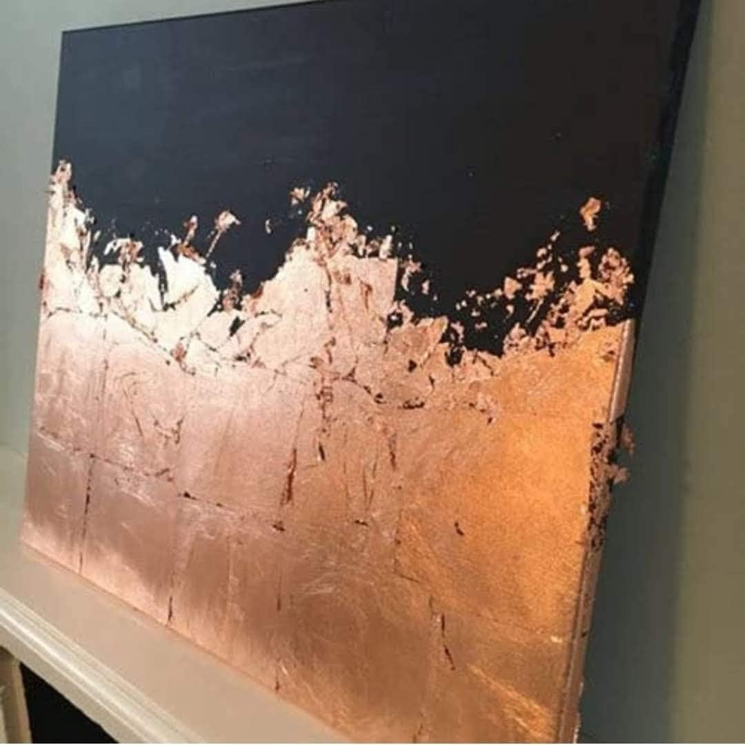 Hojas de Cobre 100 Unidades 8x8 cm para Manualidades y Decoración