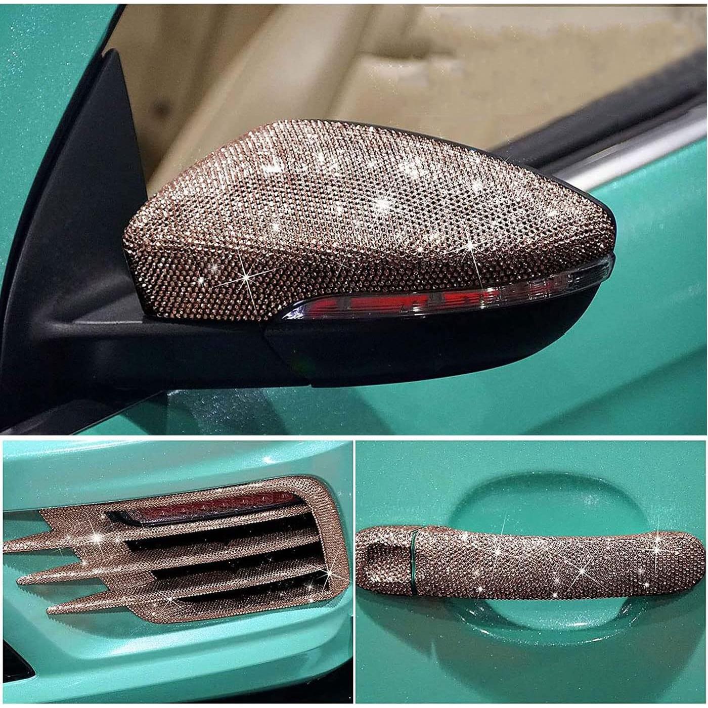 Hoja de Strass Brillante IRIVER BLANK 24x20cm Oro Rosa