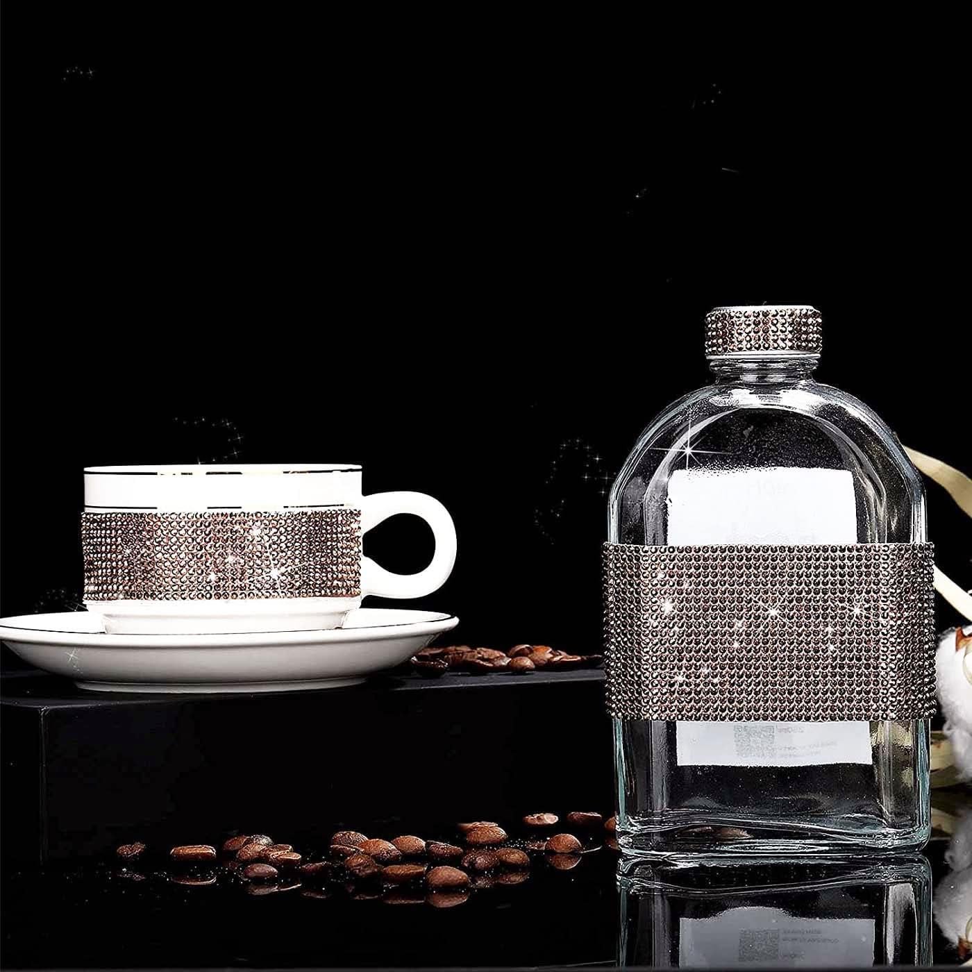 Hoja de Strass Brillante IRIVER BLANK 24x20cm Oro Rosa