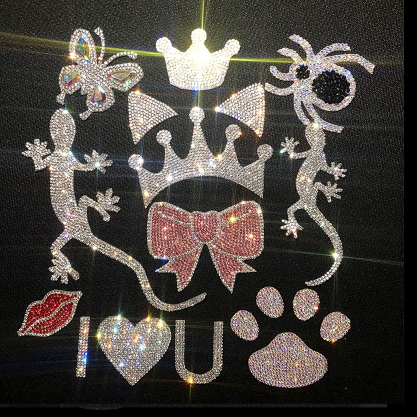 Hoja de Strass Brillante IRIVER BLANK 24x20cm Oro Rosa