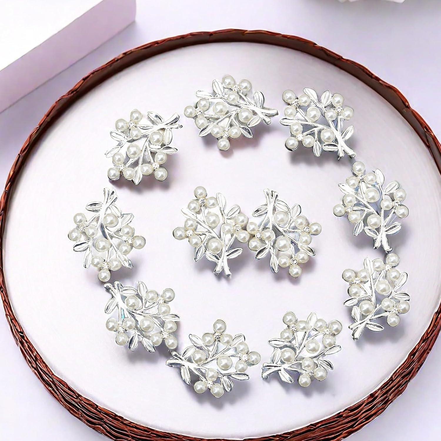 36 Piezas Adorno de Hoja con Rhinestone Oro Rodvanvo