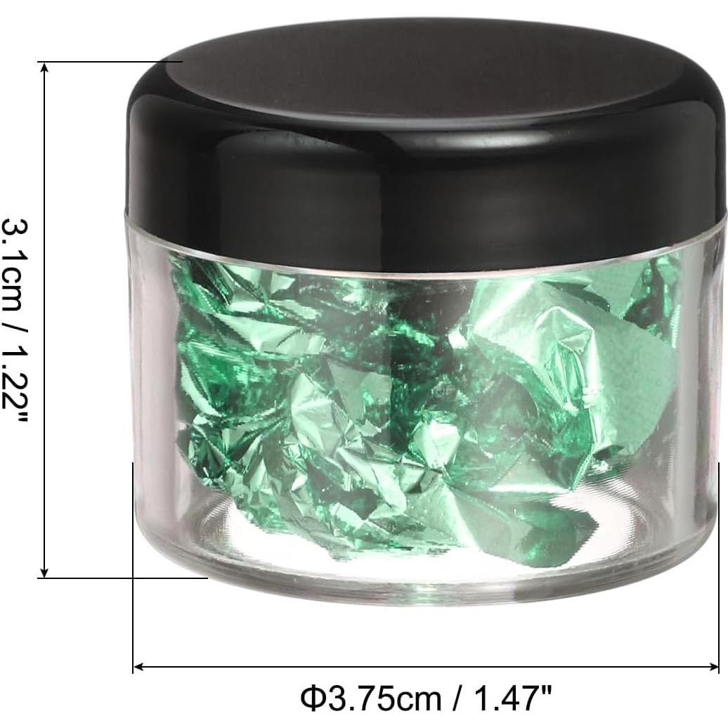 Hojuelas de Oro PATIKIL para Resina 10 Botellas 10g Turquesa