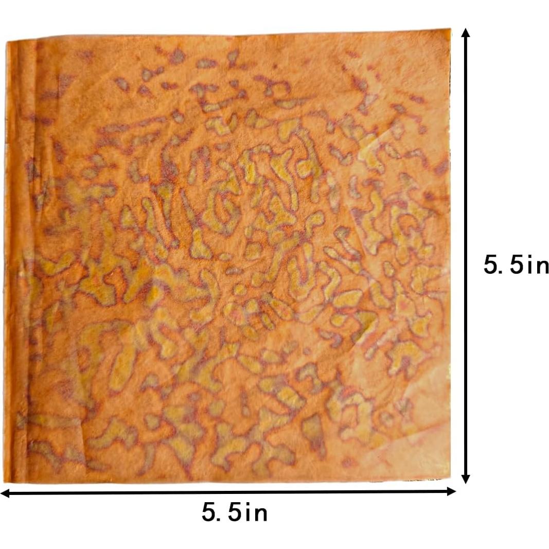 25 Hojas de Oro Variegado BLWAFY 14x14cm Cielo Estrellado