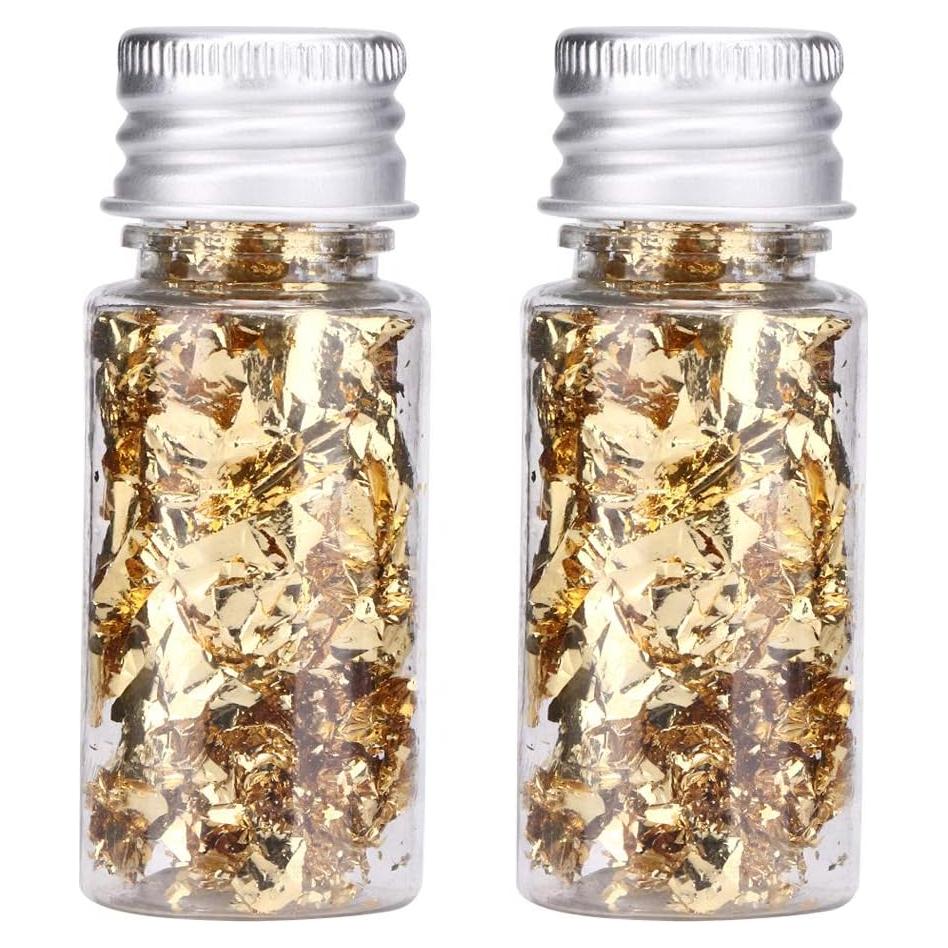 Copos de Oro Foil Tomotato 10g - Decoración Comestible y Manualidades