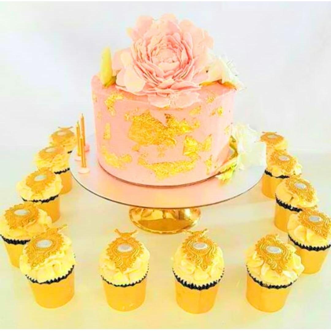 Hojas de Oro Comestibles FGLC 10 Unidades 5x5cm 24K