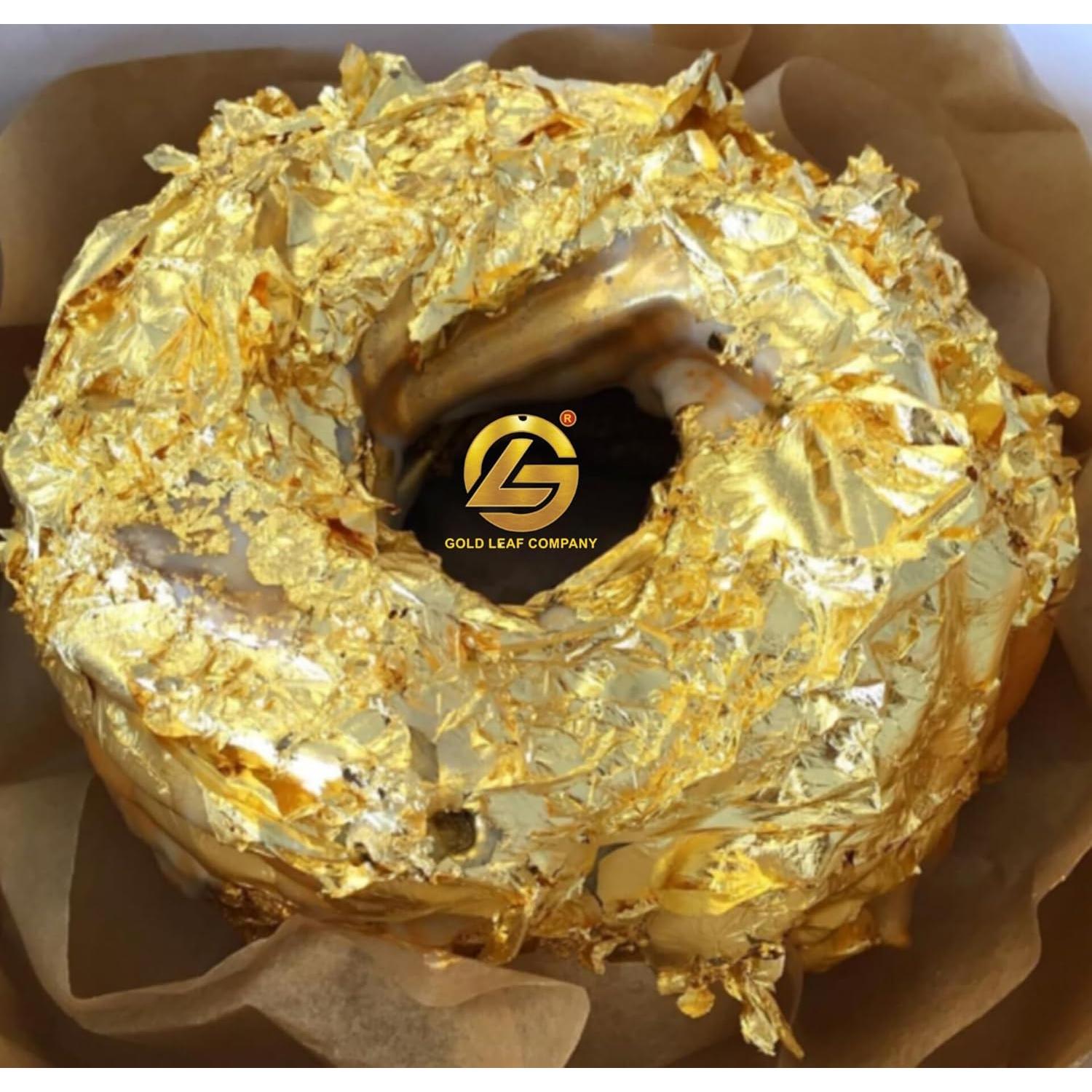 Hojas de Oro 24K STANDARD JAIPUR 5 Unidades 7.6x5.1 cm