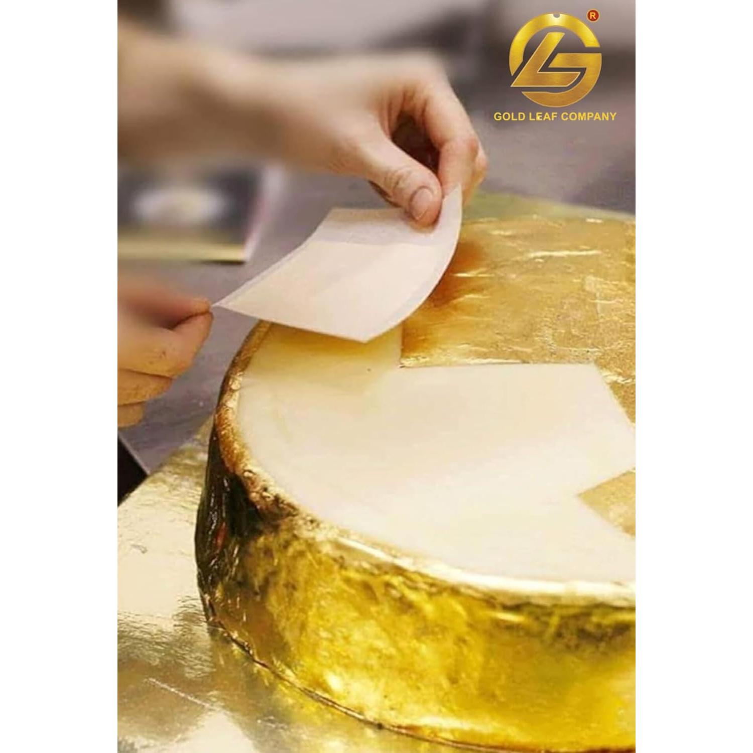 Hojas de Oro 24K STANDARD JAIPUR 5 Unidades 7.6x5.1 cm