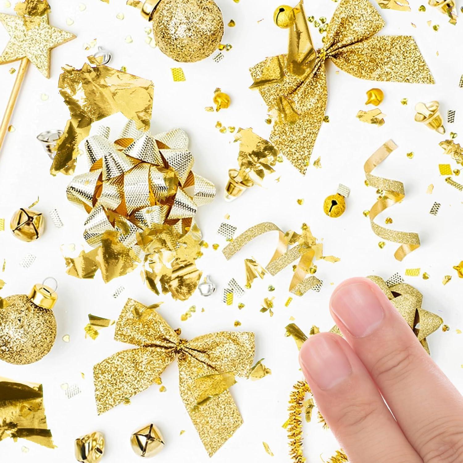 Hojas de Oro para Arte Piriuuo 100 Pcs 8.5x8 cm 20 Colores