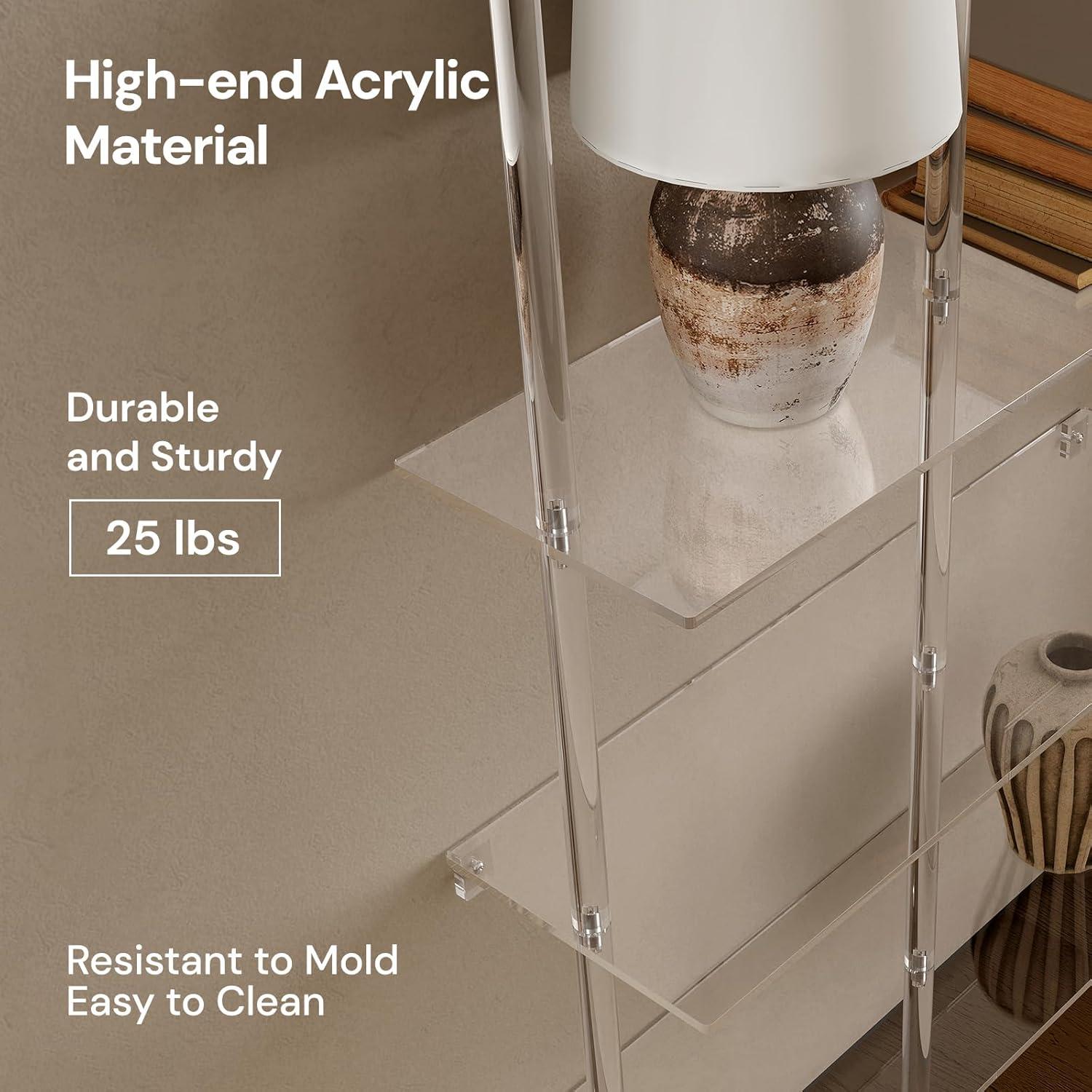 Estantería de Acrílico CRTERICX 6 Niveles Montada en Pared