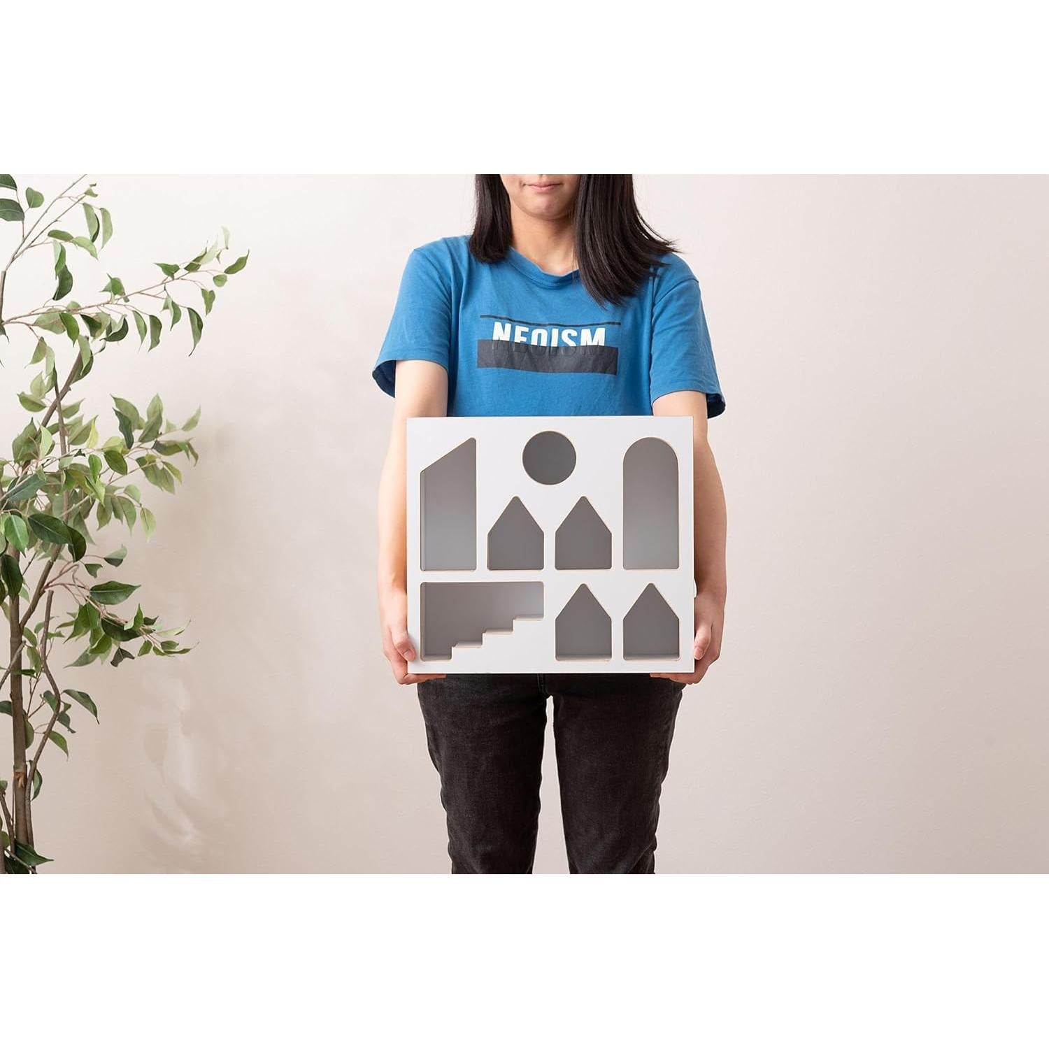 Estante de Exhibición PaletteLife BLT-634, 30x34x13 cm, Blanco