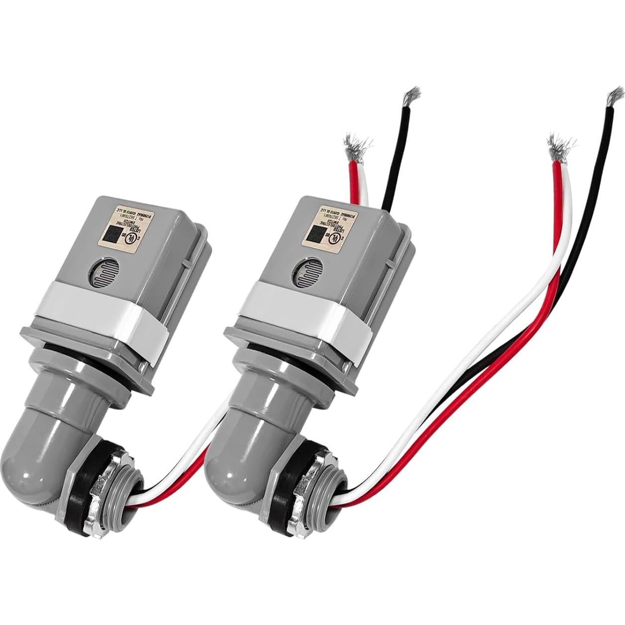 Sensor de Fotocélula Vroelos 120V Regulable para Jardín