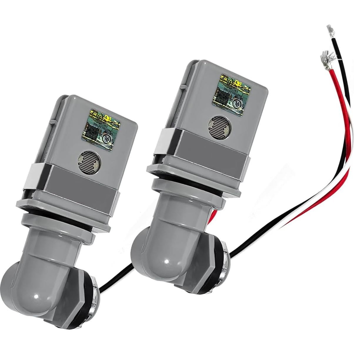 Sensor de Fotocélula Vroelos 120V Regulable para Jardín