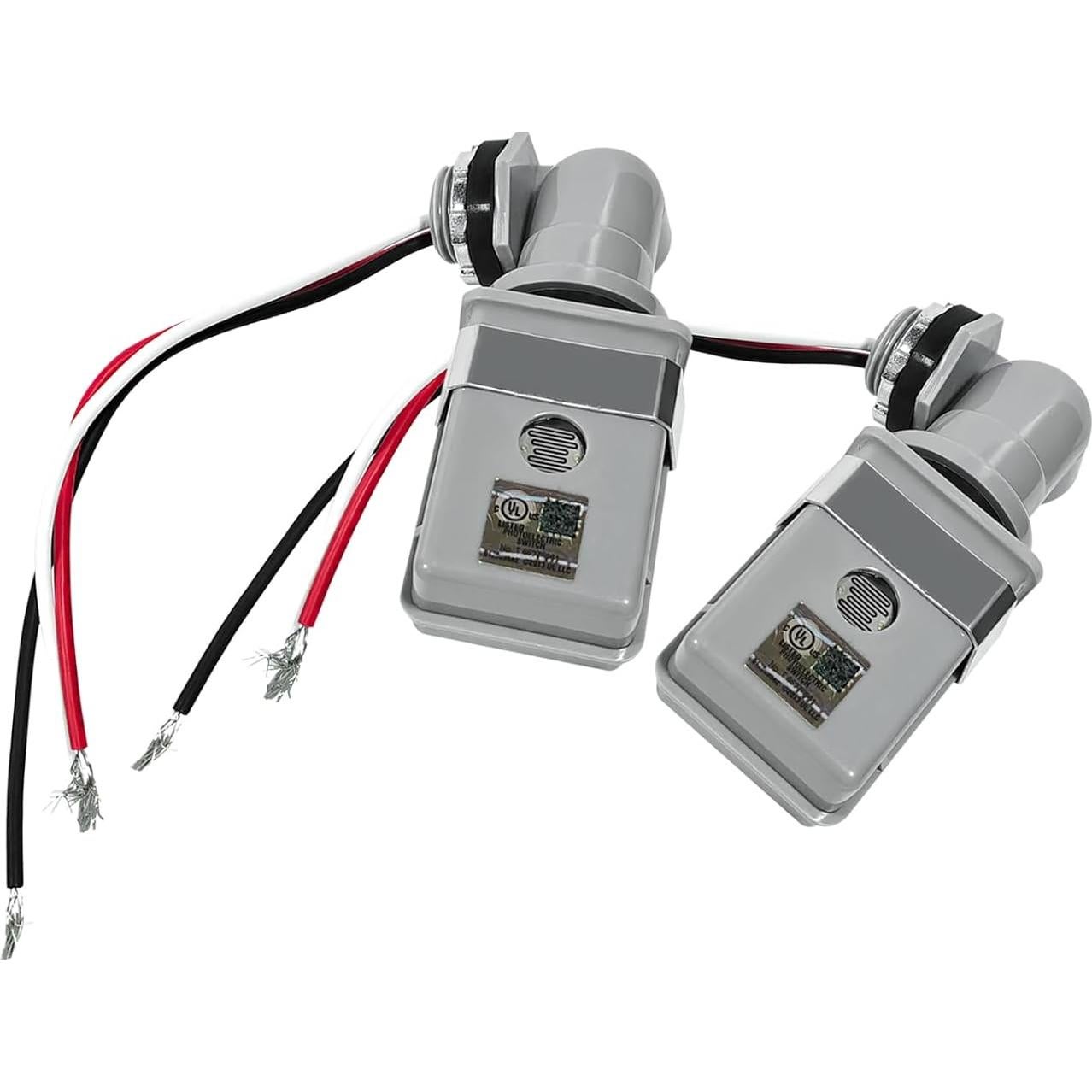 Sensor de Fotocélula Vroelos 120V Regulable para Jardín