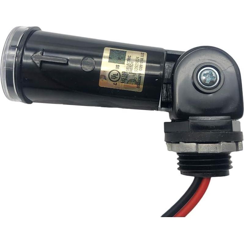 Sensor de Luz Fotocélula Kisisis 120V para Exteriores