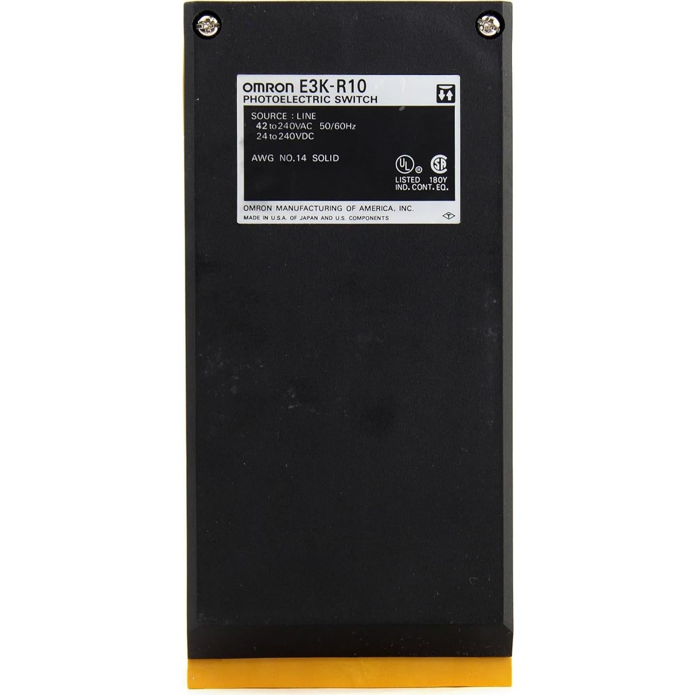 Sensor Fotoeléctrico Omron E3K-R10K4 12.19m AC/DC