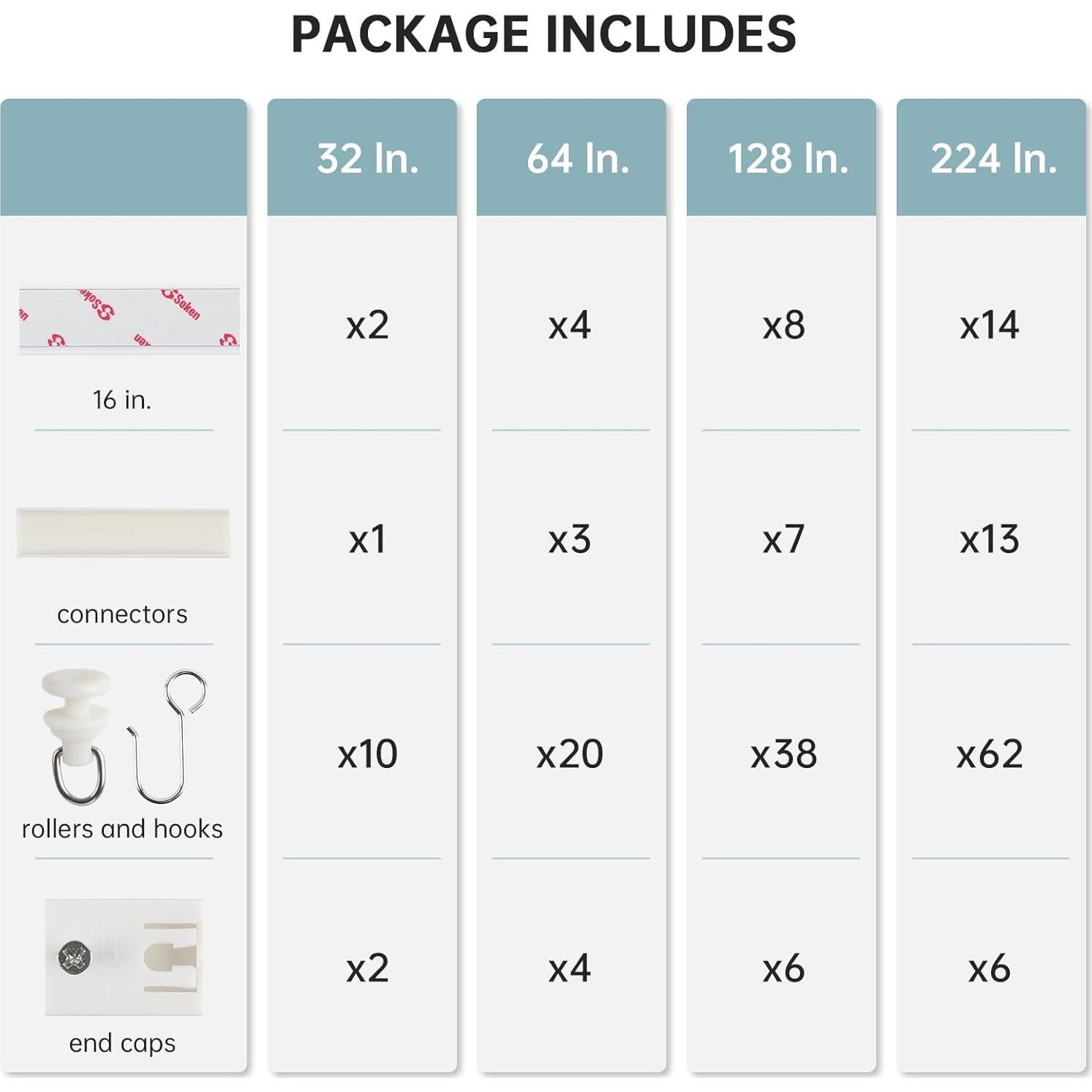 Barra de Cortina Adhesiva TYRON 81.28 cm Sin Taladro