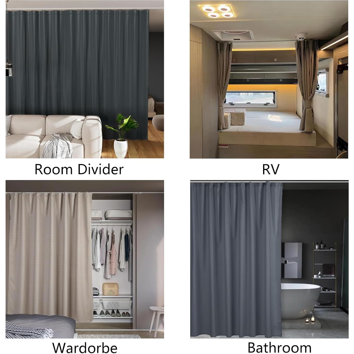 Barra de Cortina Adhesiva TYRON 81.28 cm Sin Taladro