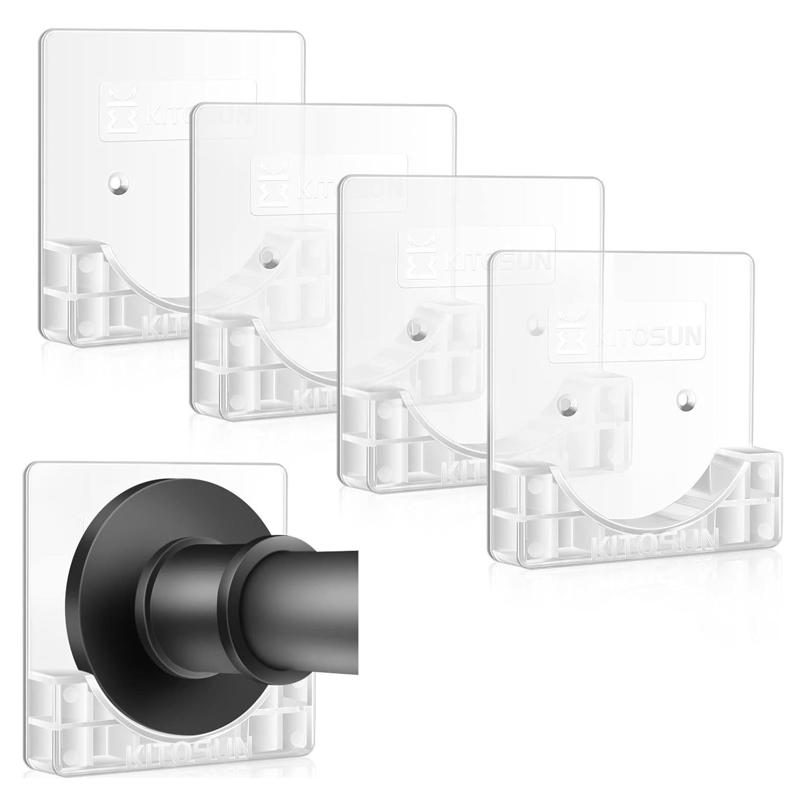 Soporte de Varilla de Cortina de Ducha Ajiaguo Adhesivo 1.5 cm