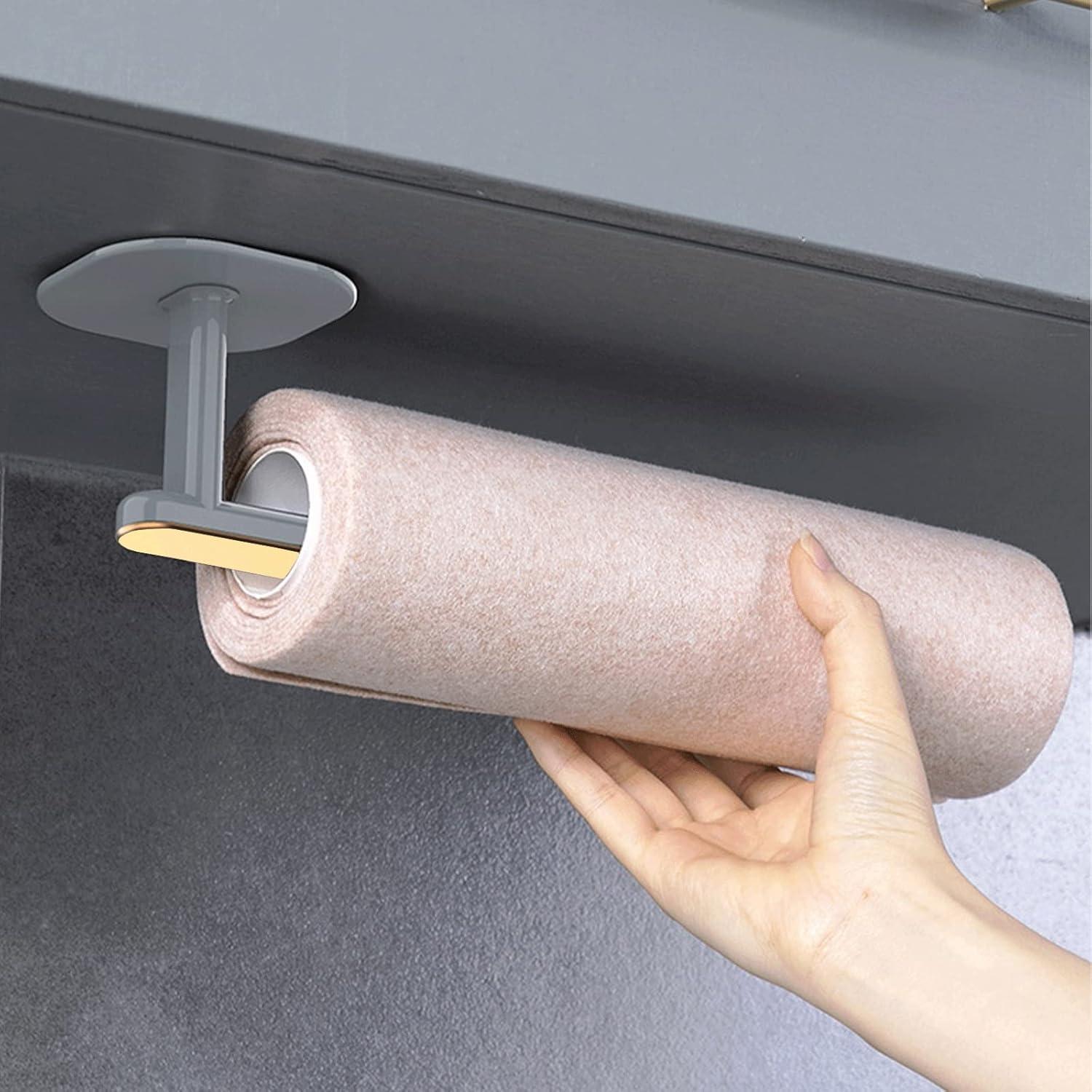 Soportes de Cortina Adhesivos Qusmeiyici Dorados 2 Pcs