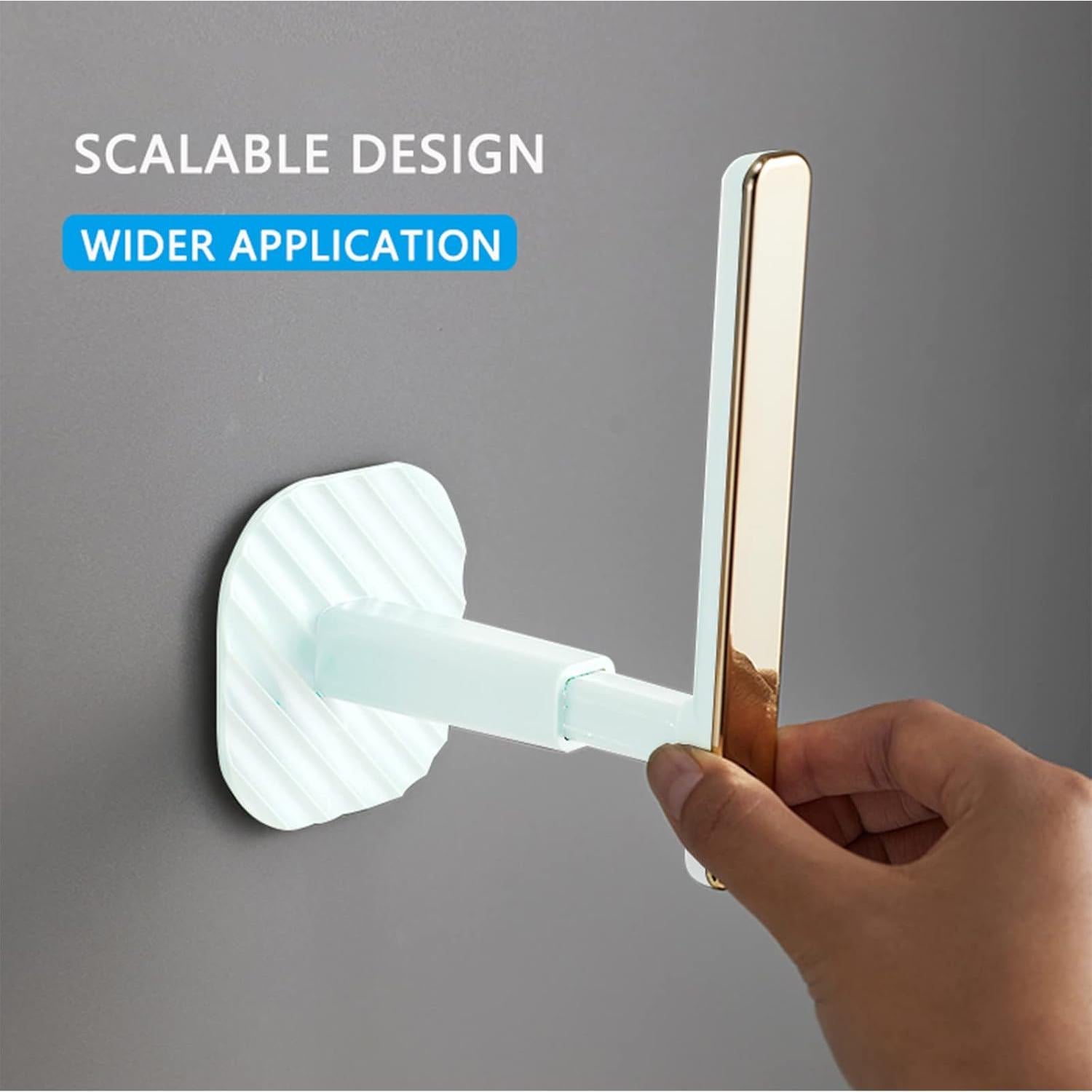 Soportes de Cortina Kinktons Dorados Autoadhesivos 2 Piezas