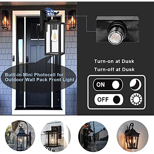 Sensor de Fotocélula de Luz CHISWEAR JL-103A, 120V, Auto Encendido