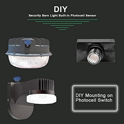 Sensor de Fotocélula de Luz CHISWEAR JL-103A, 120V, Auto Encendido