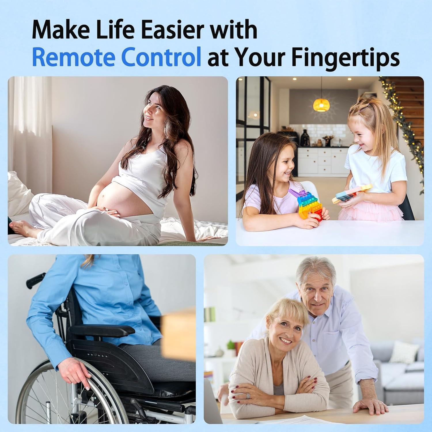 Enchufe de Control Remoto GREENCYCLE 15A 1500W Temporizador