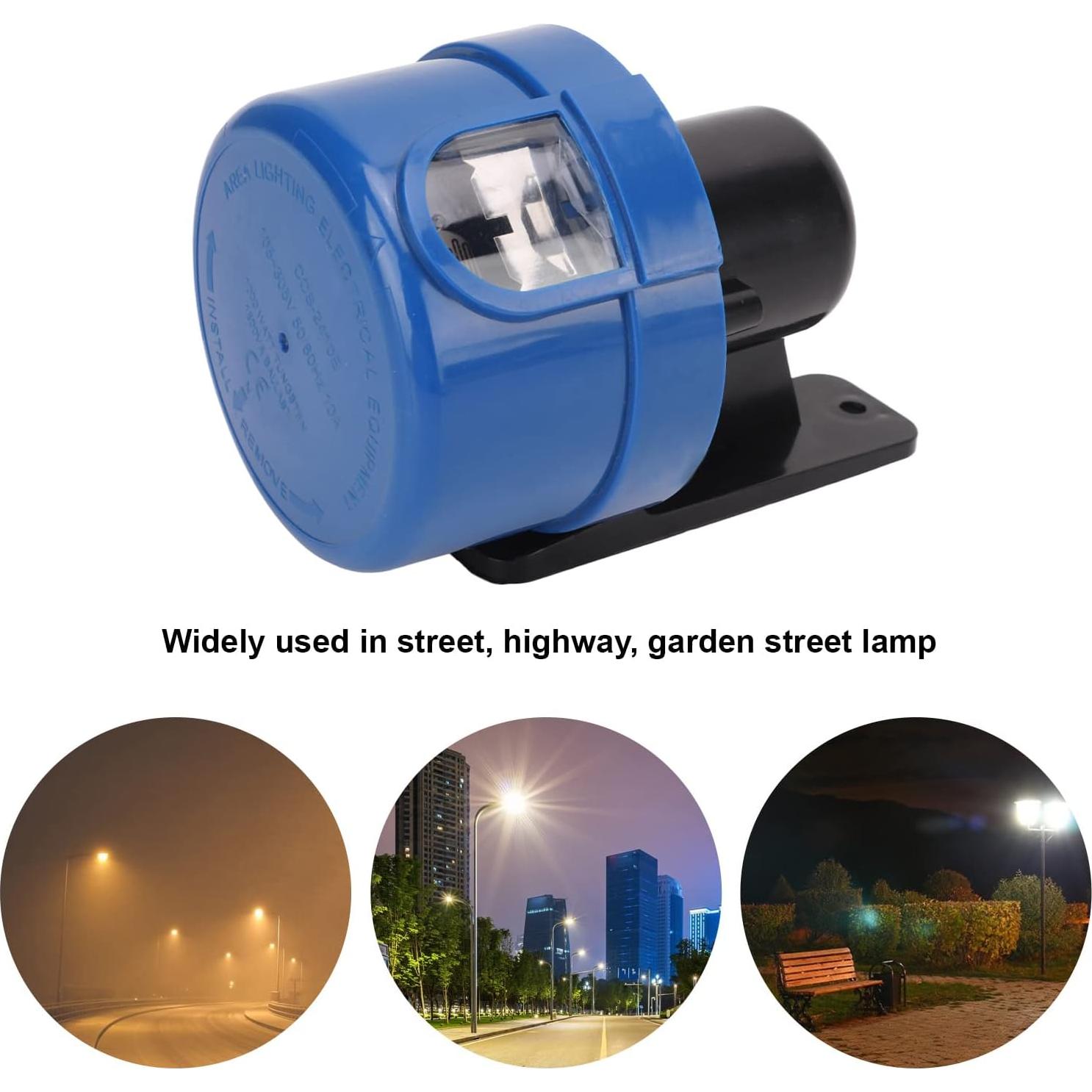 Interruptor Fotocélula Automático Tissting 10A IP65 para Exteriores