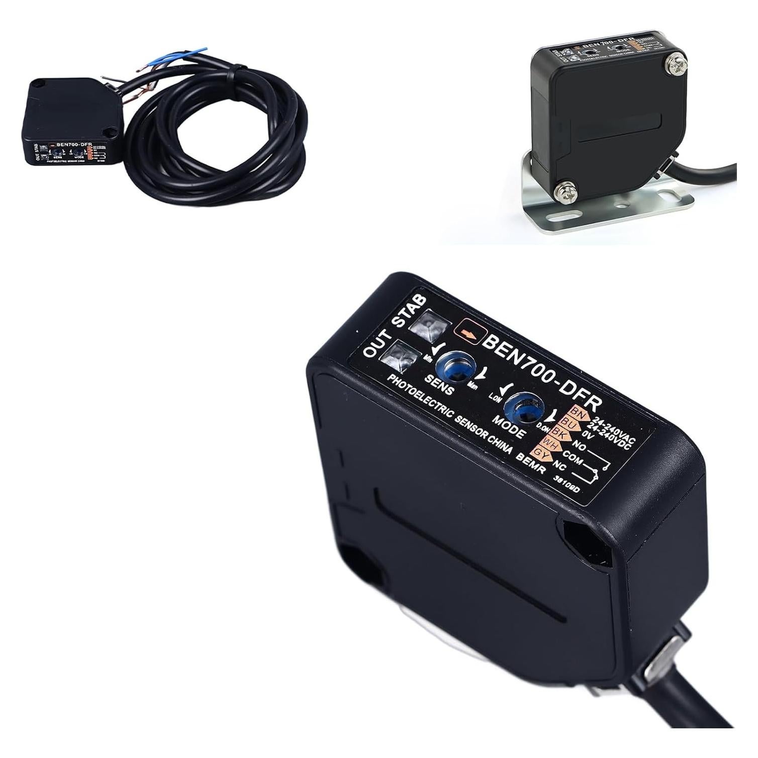 Interruptor Fotoeléctrico BEN700-DFR 24-240V 70cm Detección