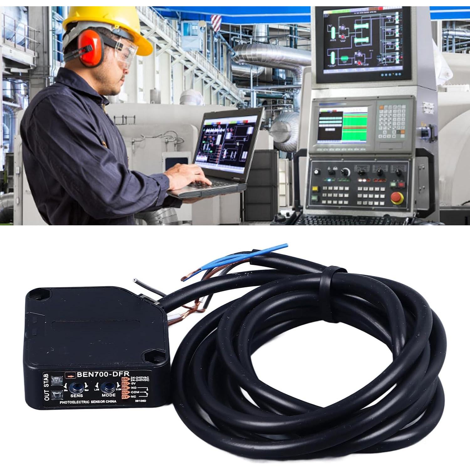 Interruptor Fotoeléctrico BEN700-DFR 24-240V 70cm Detección